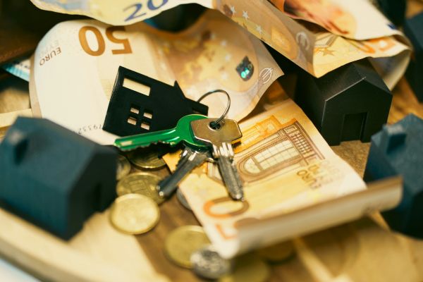 How can investors mitigate risks associated with fluctuating property values in the UK?